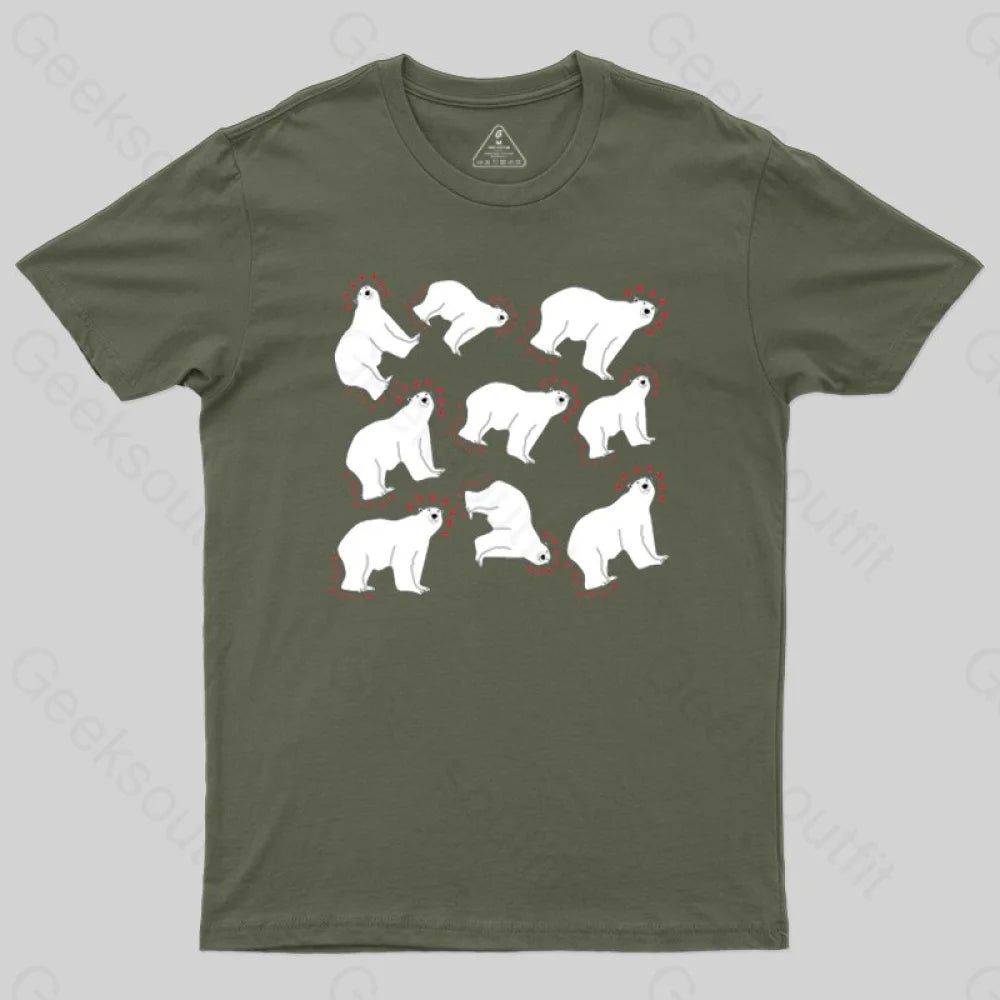 Polar Bears and Dipoles T-shirt