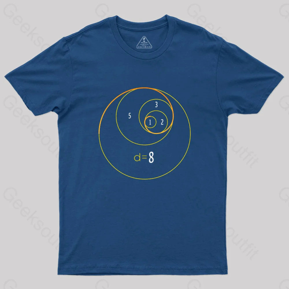 Fibonacci Circles T-Shirt