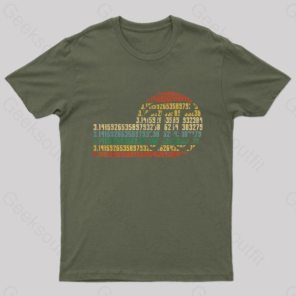 Pi Math Science 3.14 Pi Day Vintage Retro Nerd T-Shirt