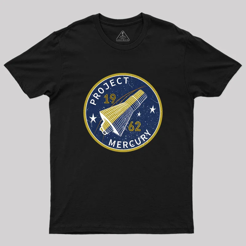 Space Project Mercury Geek T-Shirt