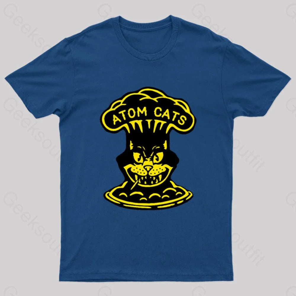 Fallout Atom Cats Garage Yellow Geek T-Shirt