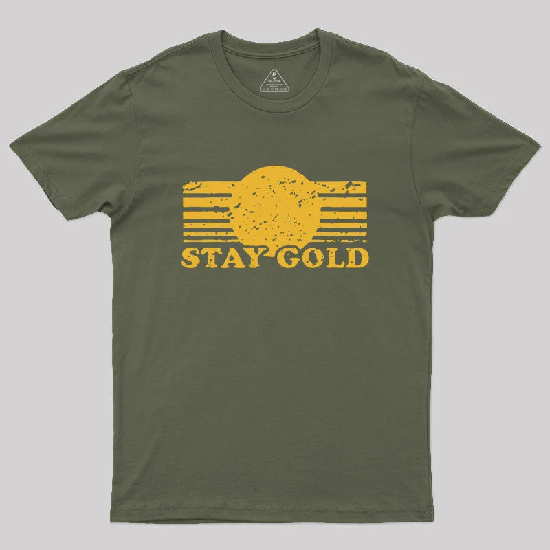 Stay Gold Ponyboy Geek T-Shirt