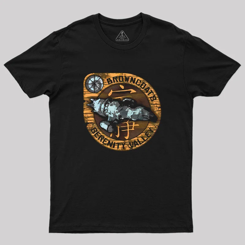 Vintage Serenity Firefly Geek T-Shirt