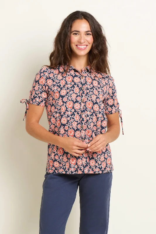 Boho Floral Blouse