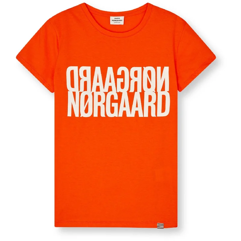 Mads Nørgaar Cherry Tomato Single Organic Tuvina T-Shirt