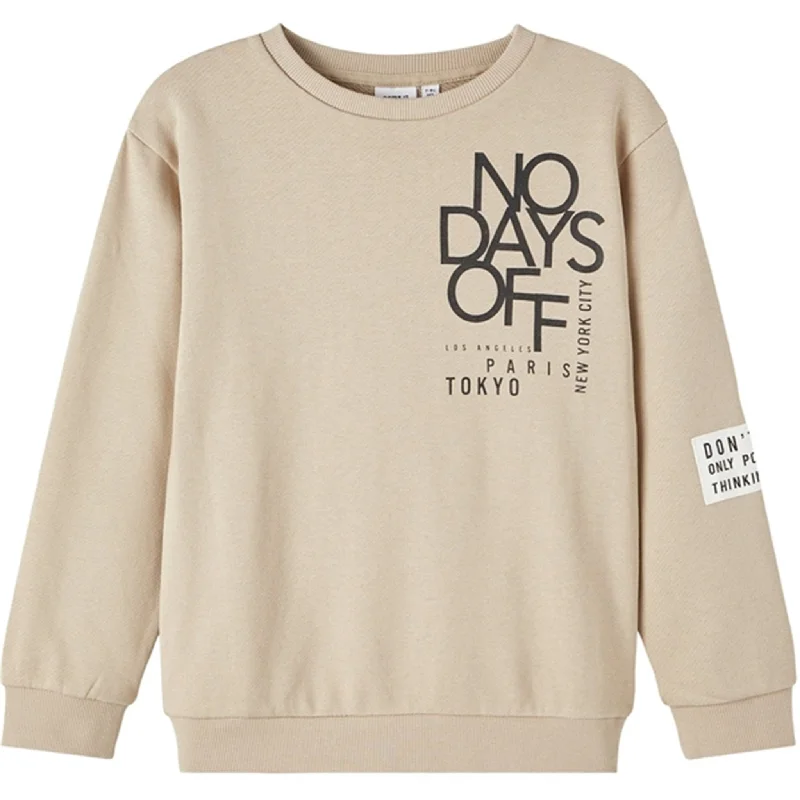 Name it Oxford Tan Nolose Sweatshirt