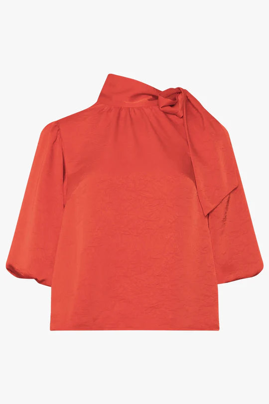 Noella Kesha Blouse Tomato Red