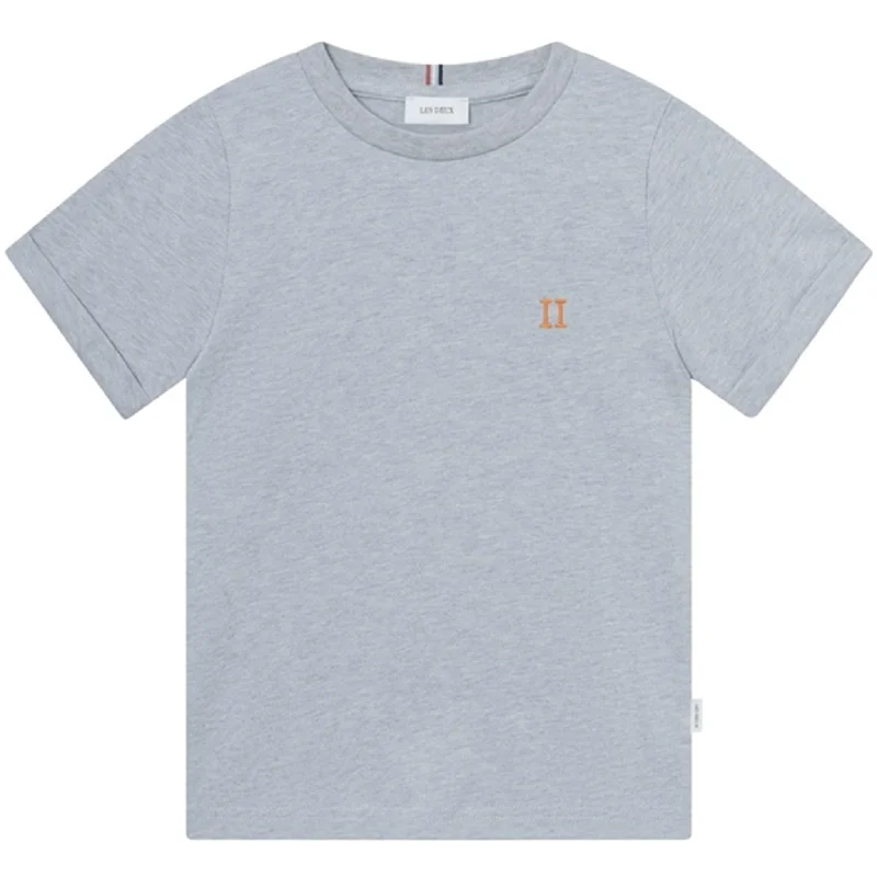 Les Deux Kids Summer Sky Melange/Orange Nørregaard T-Shirt