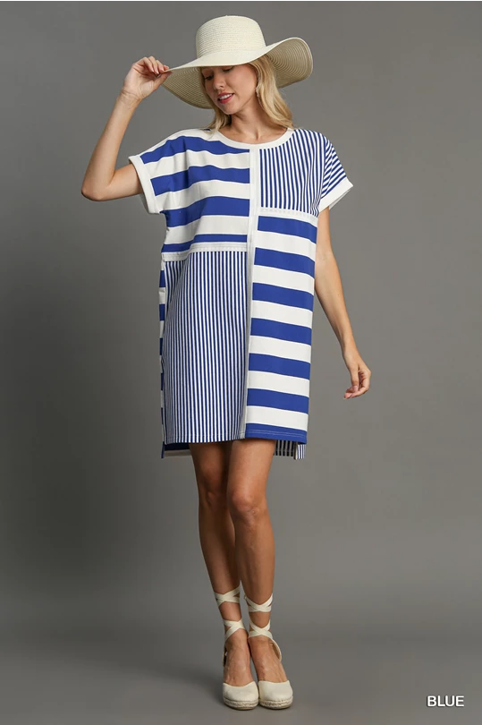 Americana Striped Dress