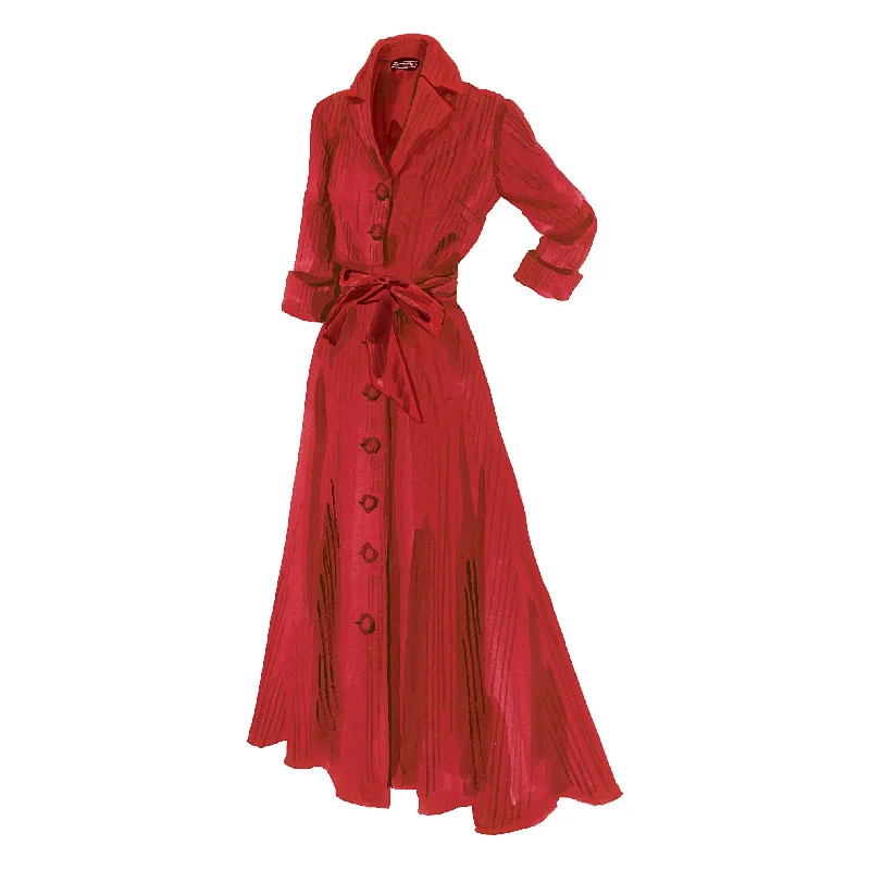 Holiday Corduroy 1947 Dress