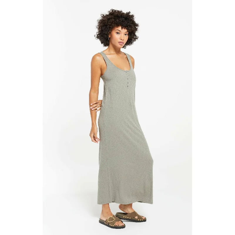 Miley Slub Midi Dress