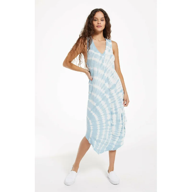 Reverie Swirl Tie-Dye Dress