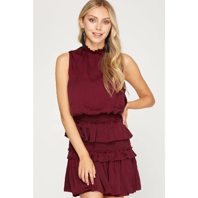 Ruffle Detail Dress