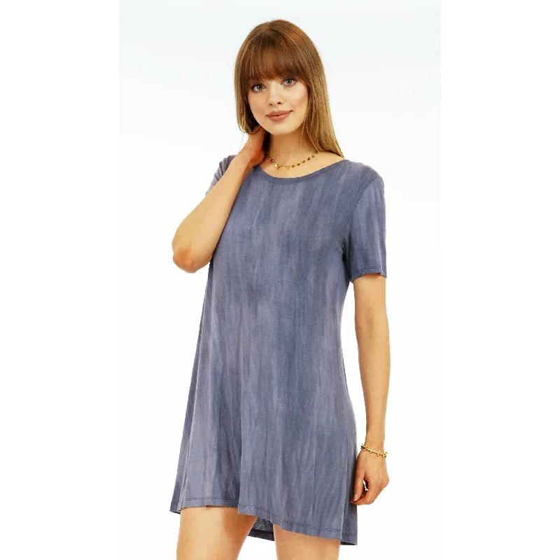 Short Sleeve Swing Dress