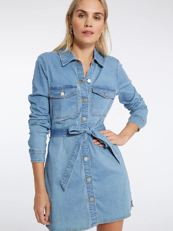 The Denim Shirt Dress