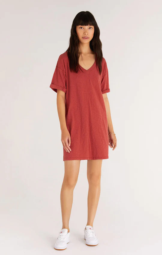 V-Neck T-Shirt Dress